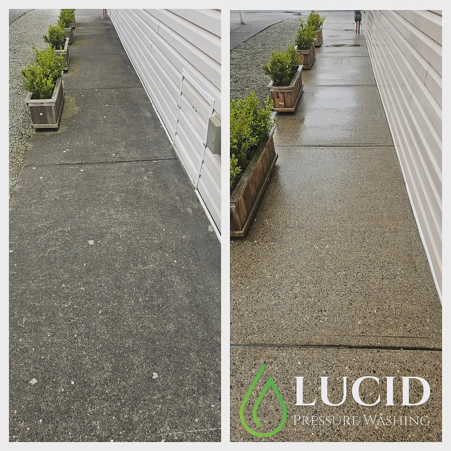 Power washing project in Chilliwack, BC