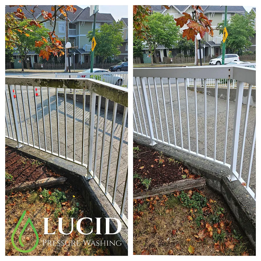 Pressure washing project in Chilliwack, BC